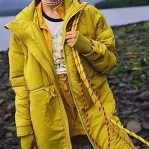 Survival Mode Puffer Jacket FREE PEOPLE FP MOVEMENT NWT Dessert Grass XSmall